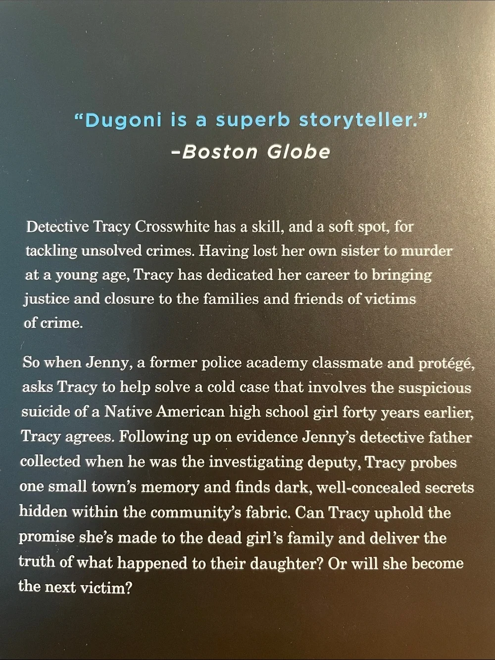 Robert Dugoni used paperback